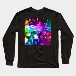 Rainbow Sparkles Long Sleeve T-Shirt